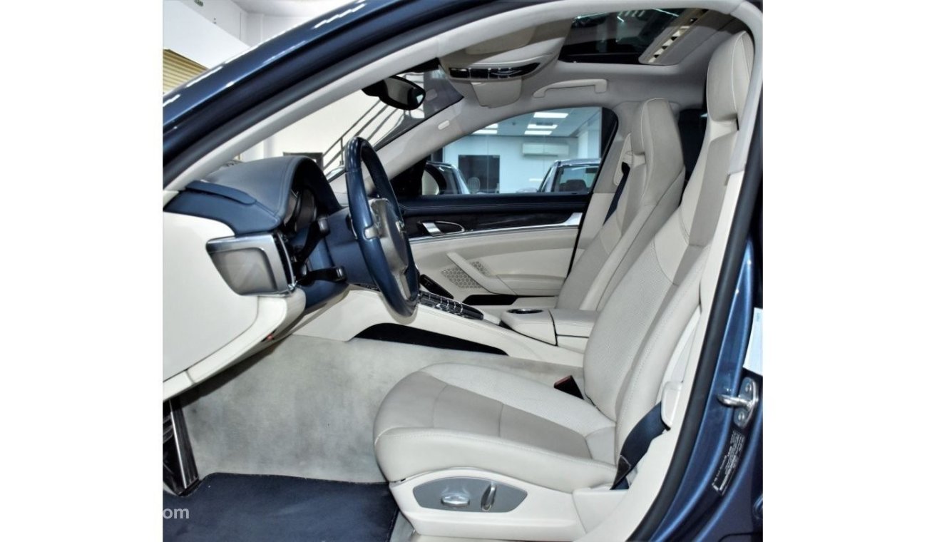 Porsche Panamera EXCELLENT DEAL for our Porsche Panamera 4S ( 2010 Model ) in Blue Color GCC Specs