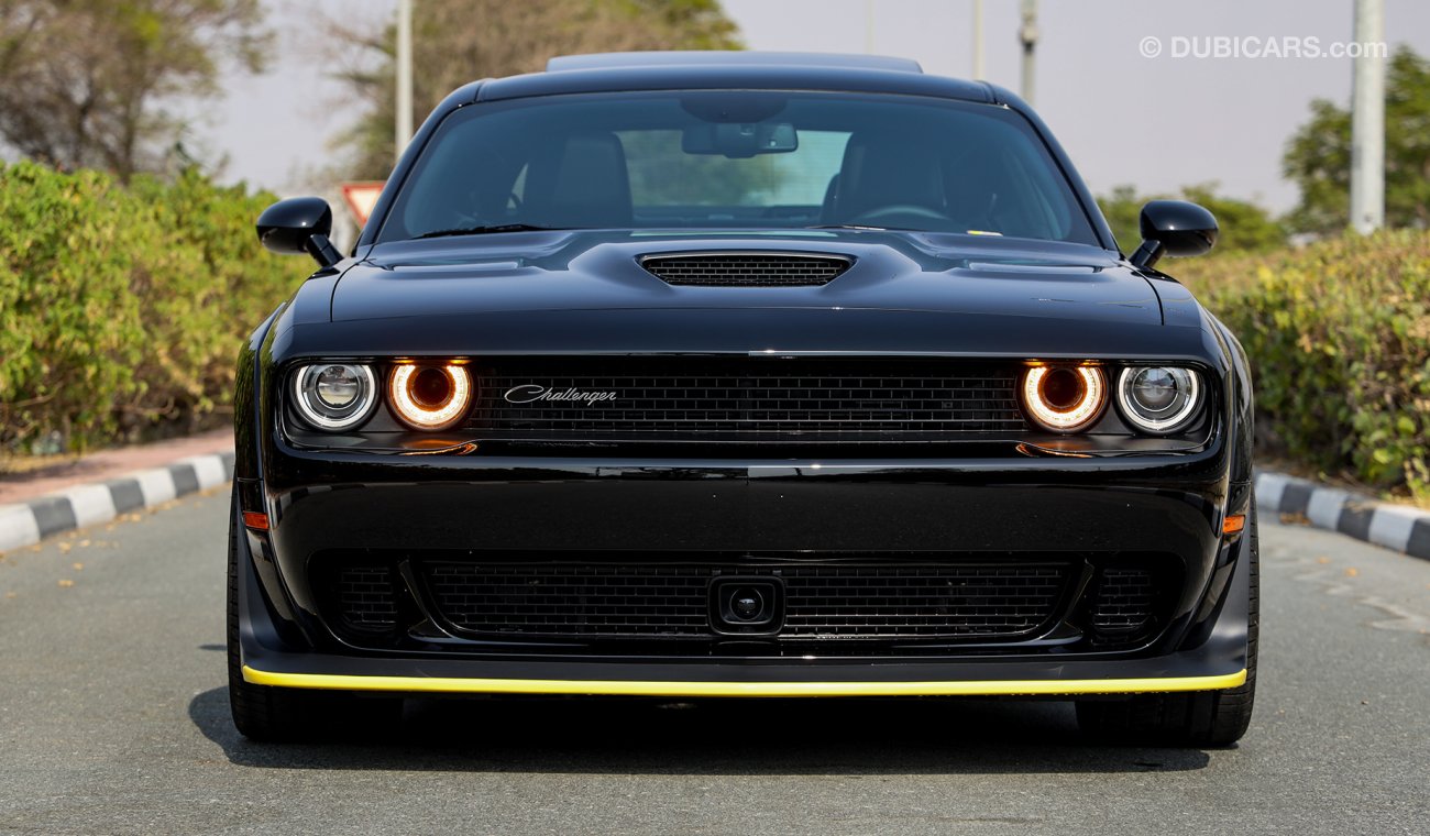 Dodge Challenger 2020 Scatpack, WIDEBODY, Carbon Edition, 6.4 V8 GCC, 0km W/ 3 Yrs or 100K km Warranty