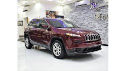 جيب شيروكي EXCELLENT DEAL for our Jeep Cherokee LATITUDE ( 2018 Model! ) in Red Color! American Specs