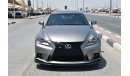 Lexus IS250 LEXUS IS 250 F SPORT - 2015 - SILVER