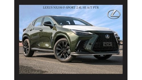Lexus NX350 F SPORT LEXUS NX350 F-SPORT 2.4L HI A/T PTR [EXPORT ONLY]