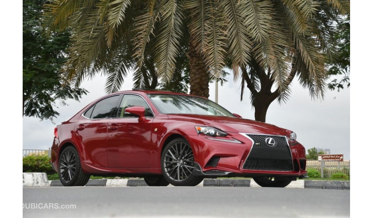 Lexus IS250 2015 - AMERICAN SPECS - FREE REGISTRATION - WARRANTY INSURANCE- 0 DOWNPAYMENT