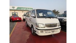 Jincheng Hiace Mini Bus Hi-Ace 2.0L Engine Petrol, 15 Seats, Manual Options, Manual Speed 15'' Steel Wheels, With R