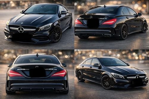 Mercedes-Benz CLA 45 AMG 2.0L turbocharged engine