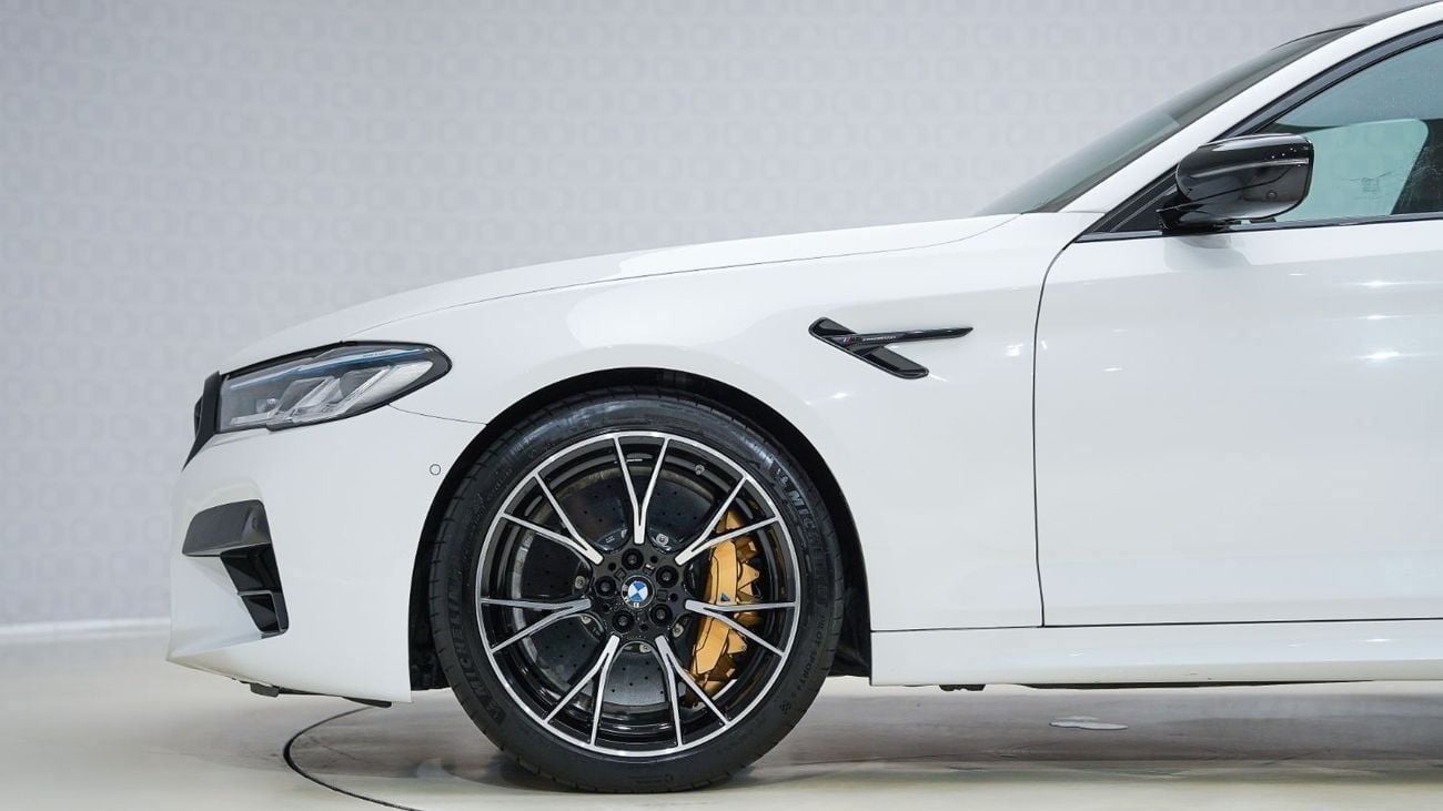 BMW M5 Competition 4.4L (625 HP) | AED 6,004 PM | Warranty Nov 2026 | GCC