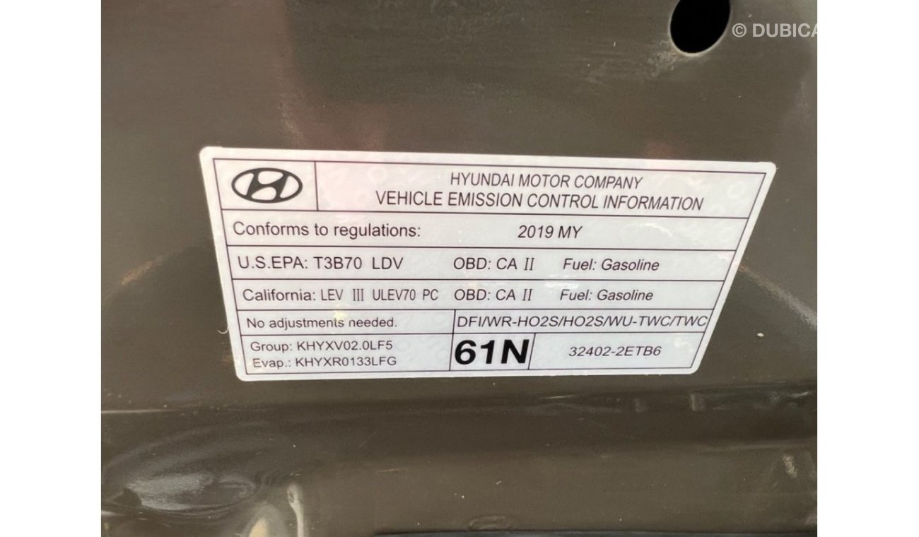 Hyundai Tucson 2.0L 2019 CLEAN CAR RUN AND DRIVE 4x4