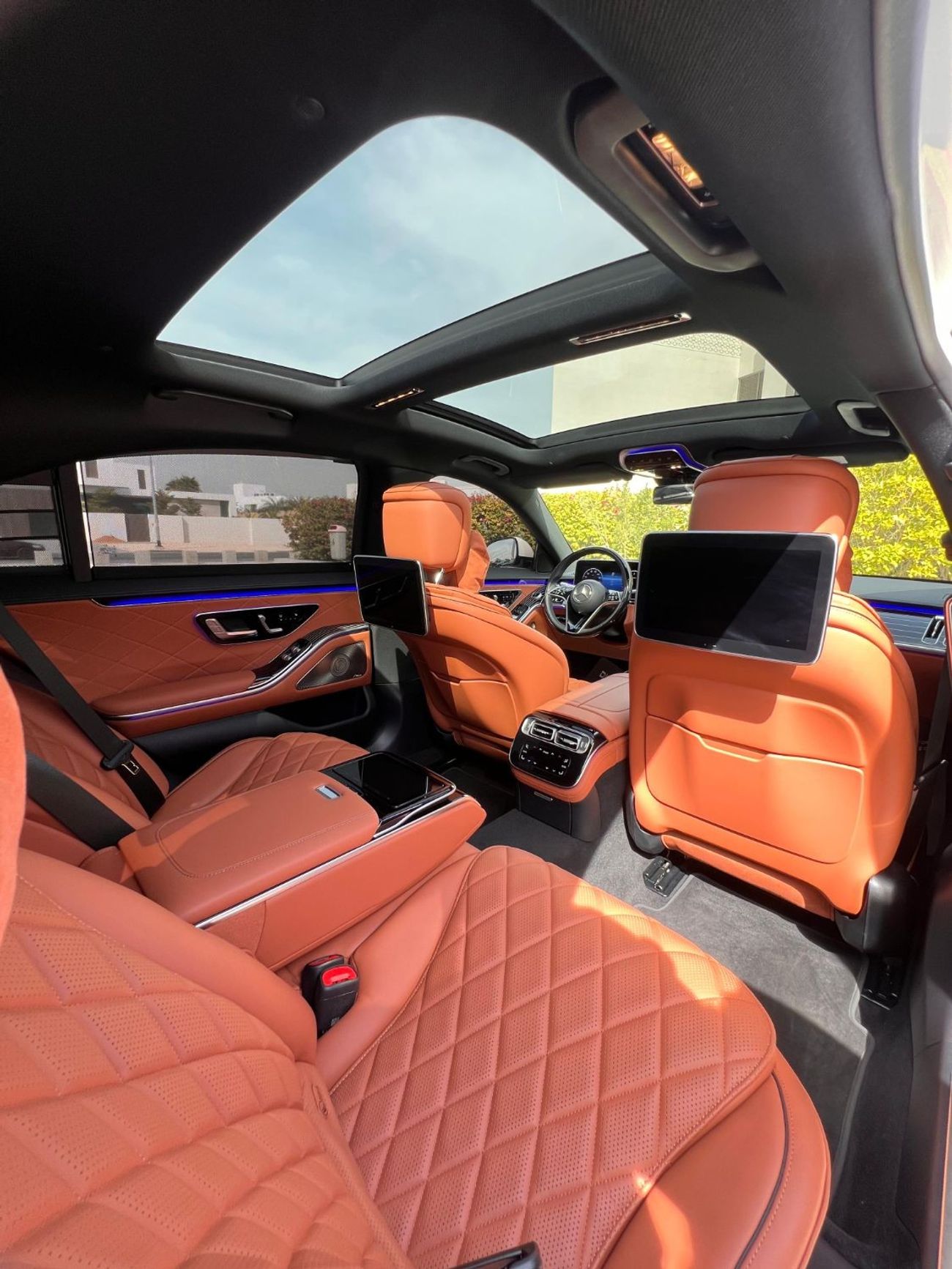 Mercedes-Benz S 500 Mercedes S500L AMG Rear-Wheel Steering Head Up-Display  360 Camera Panoramic Full option GCC 2023 7,