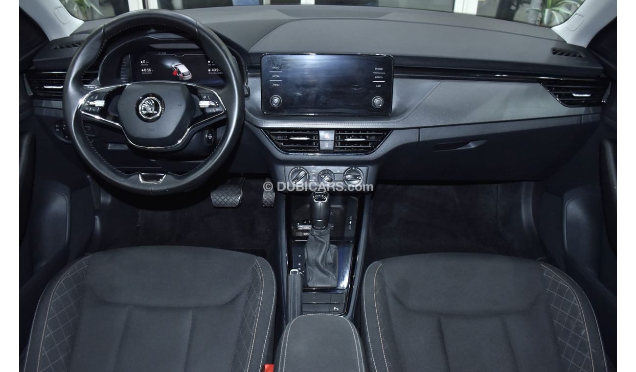 Skoda Scala EXCELLENT DEAL for our Skoda Scala ( 2021 Model ) in Blue Color GCC Specs