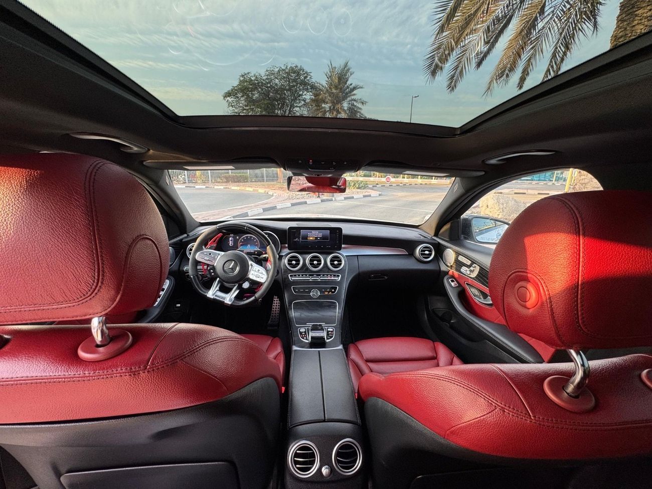 مرسيدس بنز سي 43 ايه ام جي 2021 4Matic 3L TWIN TURBO V6 PANORAMA  360 CAMERAS CANADA SPEC