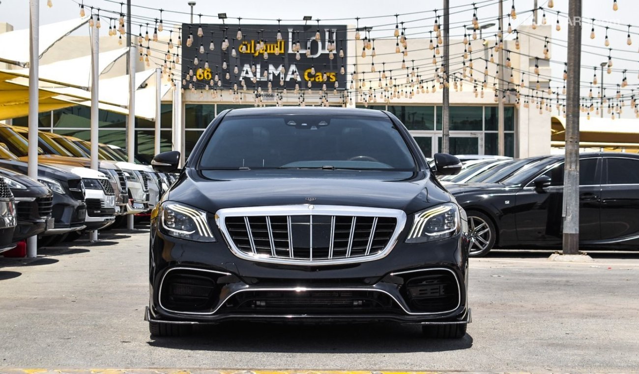 مرسيدس بنز S 550 Upgraded to brabus