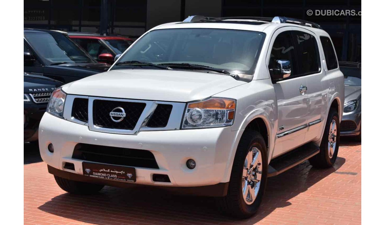 Nissan Armada 1 year warranty Gcc full option Low mileage very good condition