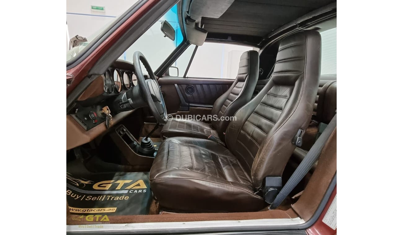 Porsche 911 1983 Porsche SC Targa 911, Full Service History, Usa Specs