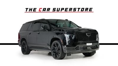 Cadillac Escalade SPORT PLATINUM  ESV- GCC- new shape-low mileage- Agency warranty and service