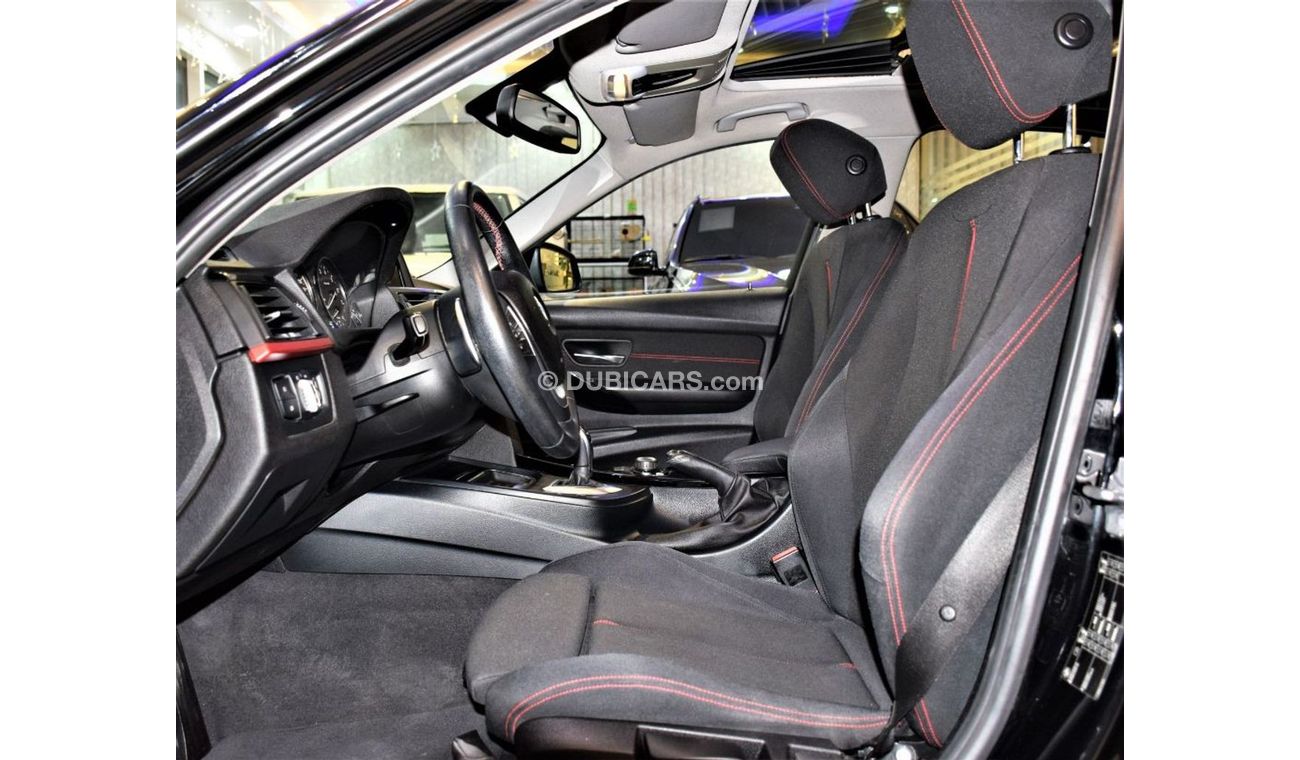 BMW 328i ONLY 89000 KM!! BMW 328i 2015 Model!! Black Color! GCC Specs