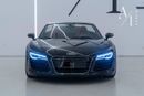 Audi R8 Spyder FSI 4.2L (430 HP) 2014 Audi R8 Quattro Spyder V8, Service History, Very Low Kms, Carbon Fiber