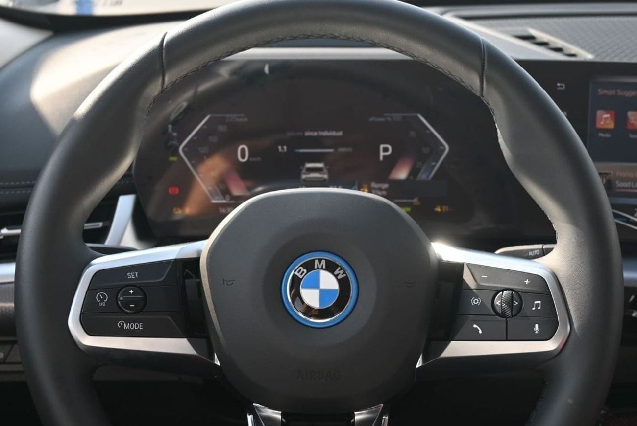 BMW iX1 BMW iX1 xDrive 30L M Sport Kit Model 2024, Color White