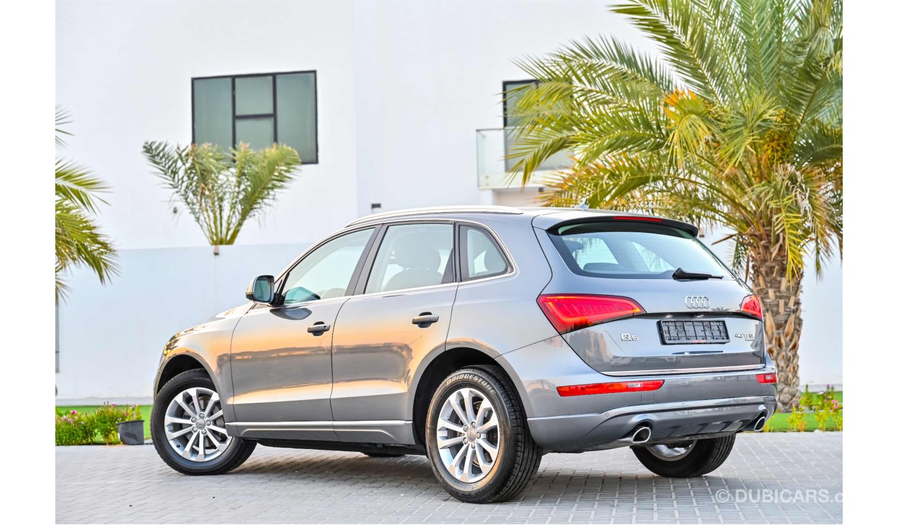 Audi Q5 | AED 1,743 Per Month | 0% DP | Immaculate Condition!