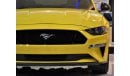 Ford Mustang EXCELLENT DEAL for our Ford Mustang 5.0 GT 2018 Model!! in Yellow Color! GCC Specs