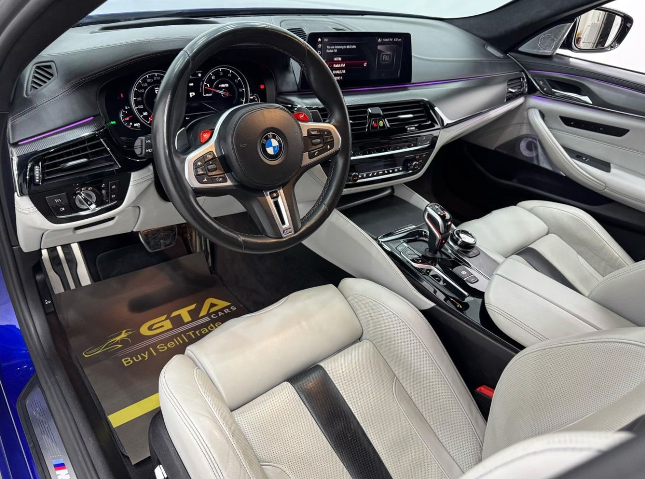 بي أم دبليو M5 Competition 4.4L (700 HP) 2019 BMW M5 Competition, Full Service History, Stage 2 Engine + Gear, GCC