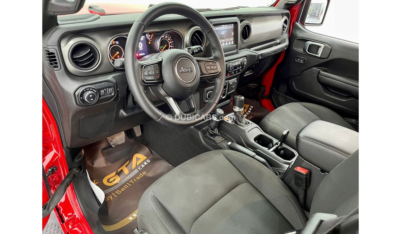 Jeep Wrangler Unlimited Sport 2021 Jeep Wrangler Sport Unlimited, Jeep Warranty May 2026, Low Kms, GCC