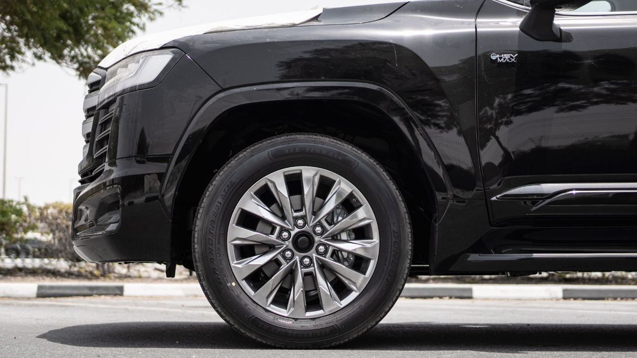 تويوتا لاند كروزر 2025 Toyota Land Cruiser VXR 3.5L AT Hybrid (Black-Red)