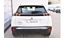 Peugeot 2008 AED 1566 PM | 1.6L ACTIVE GCC AGENCY WARRANTY