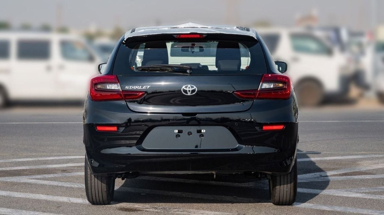 تويوتا ستارلت Toyota starlet 1.5P AT MY2025 – BLACK