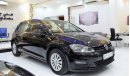 Volkswagen Golf EXCELLENT DEAL for our Volkswagen Golf 1.6L 2015 Model!! in Black Color! GCC Specs