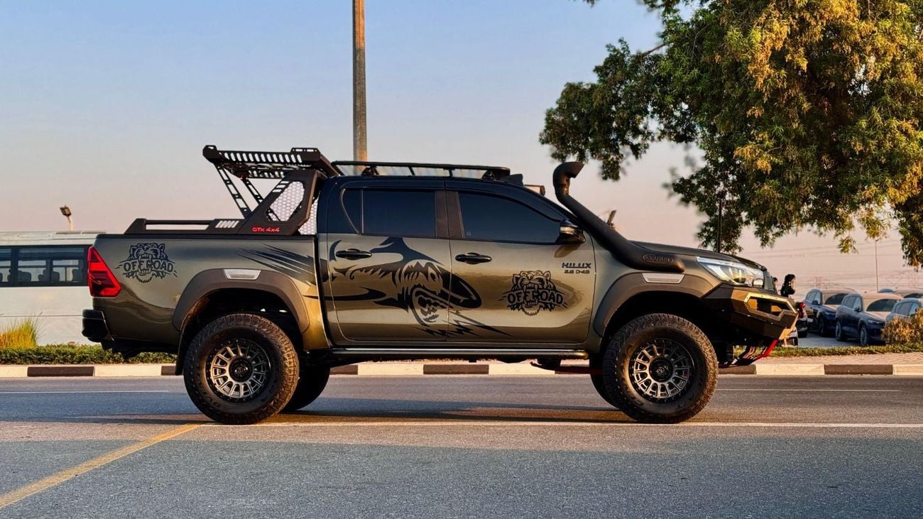 Toyota Hilux OFF ROAD MODIFIED | RHD | AWINING CAMPING TENT | 2018 | 2.8L DIESEL ENGINE | POWER SEAT | MANUAL TRA