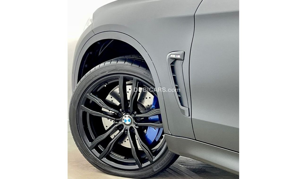 BMW X6M Std 2018 BMW X6 M-Power, Full Service History, Warranty, Low Kms, GCC