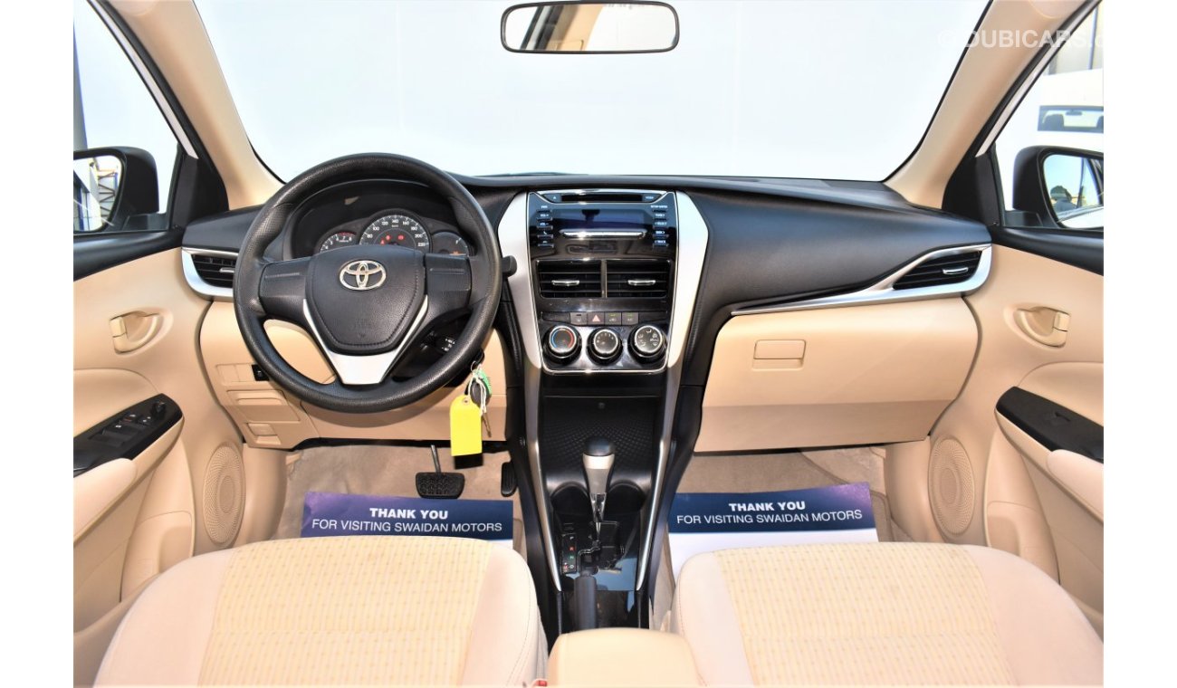 Toyota Yaris AED 990 PM | 1.5L SE SED GCC DEALER WARRANTY