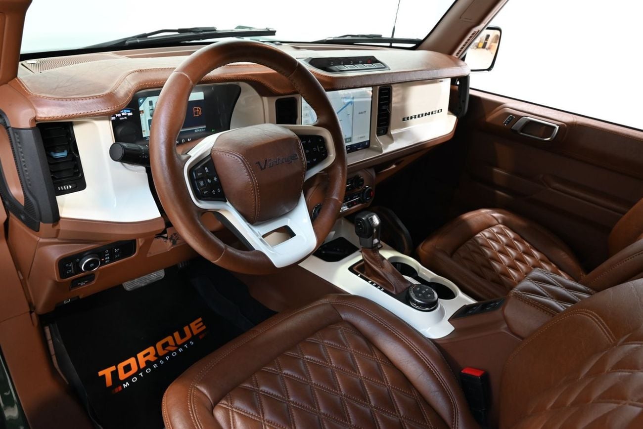 Ford Bronco WILDTRAK 2023 Ford Bronco Wildtrak, Ford Warranty and Service Pack, Ford Service History, GCC