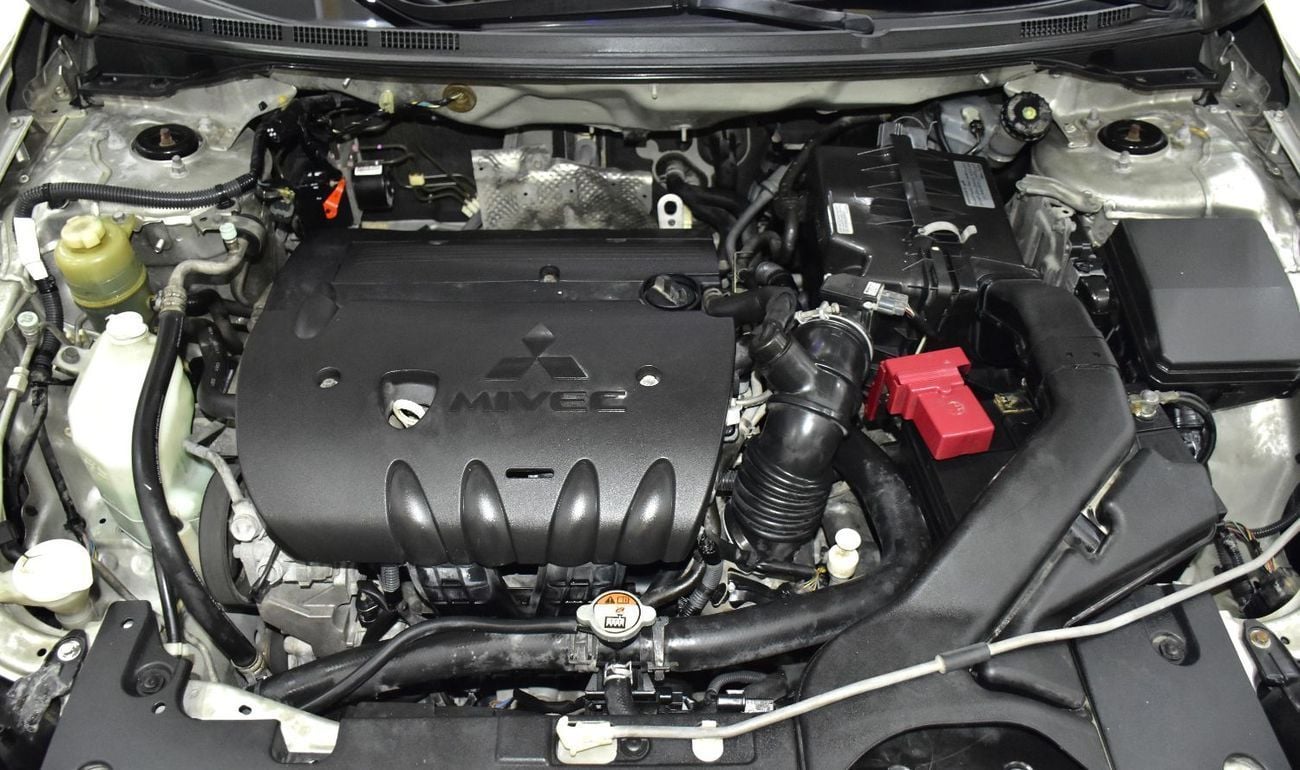 Mitsubishi Lancer EX EXCELLENT DEAL for our Mitsubishi Lancer EX ( 2015 Model ) in Beige / Silver Color GCC Specs