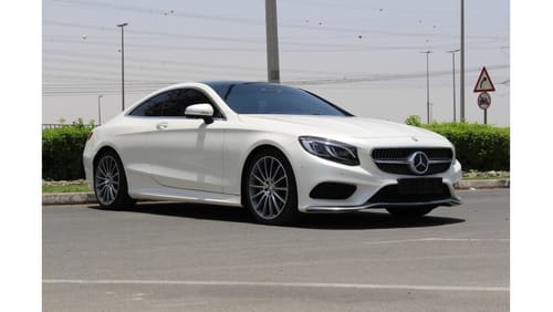 Mercedes-Benz S 500 Coupe 2017 GCC 4 MATIC  PERFICT CONDETION NO PAINT NO ACCIDENT