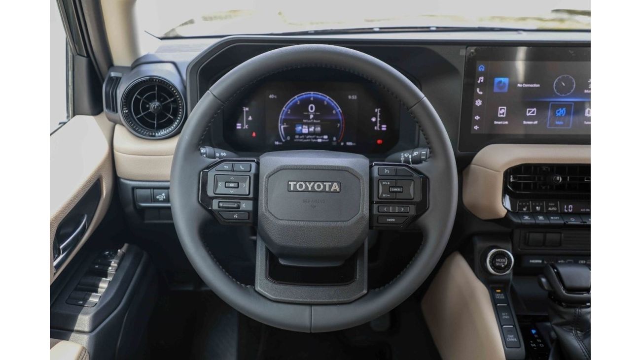Toyota Prado 2024 Toyota Prado 2.4 TX - Black inside Beige | Export Only