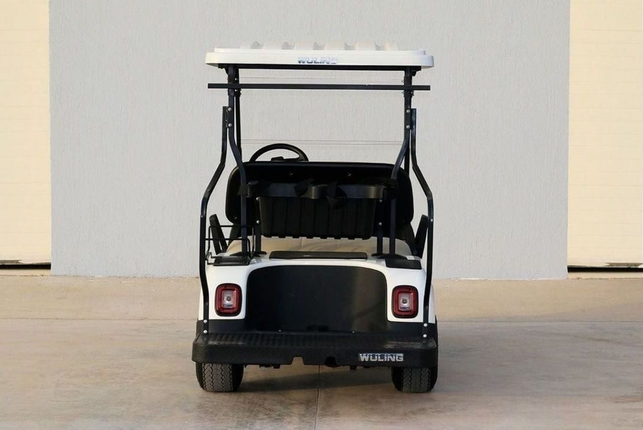 Wuling Mini EV 2021 Wuling Golf Cart 2 ST - White inside Brown | Export Price
