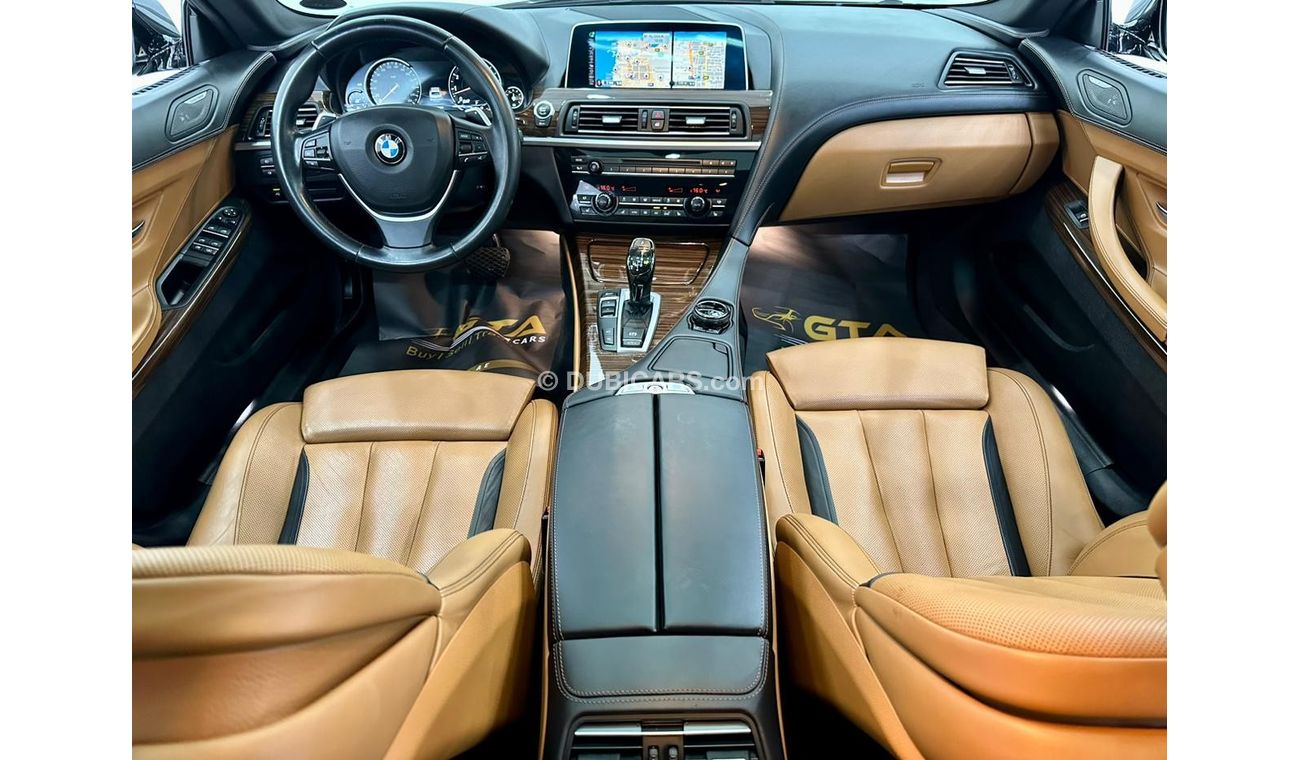BMW 640i Std 2016 BMW 640i Gran Coupe, Warranty, Full BMW Service History, Fully Loaded, GCC