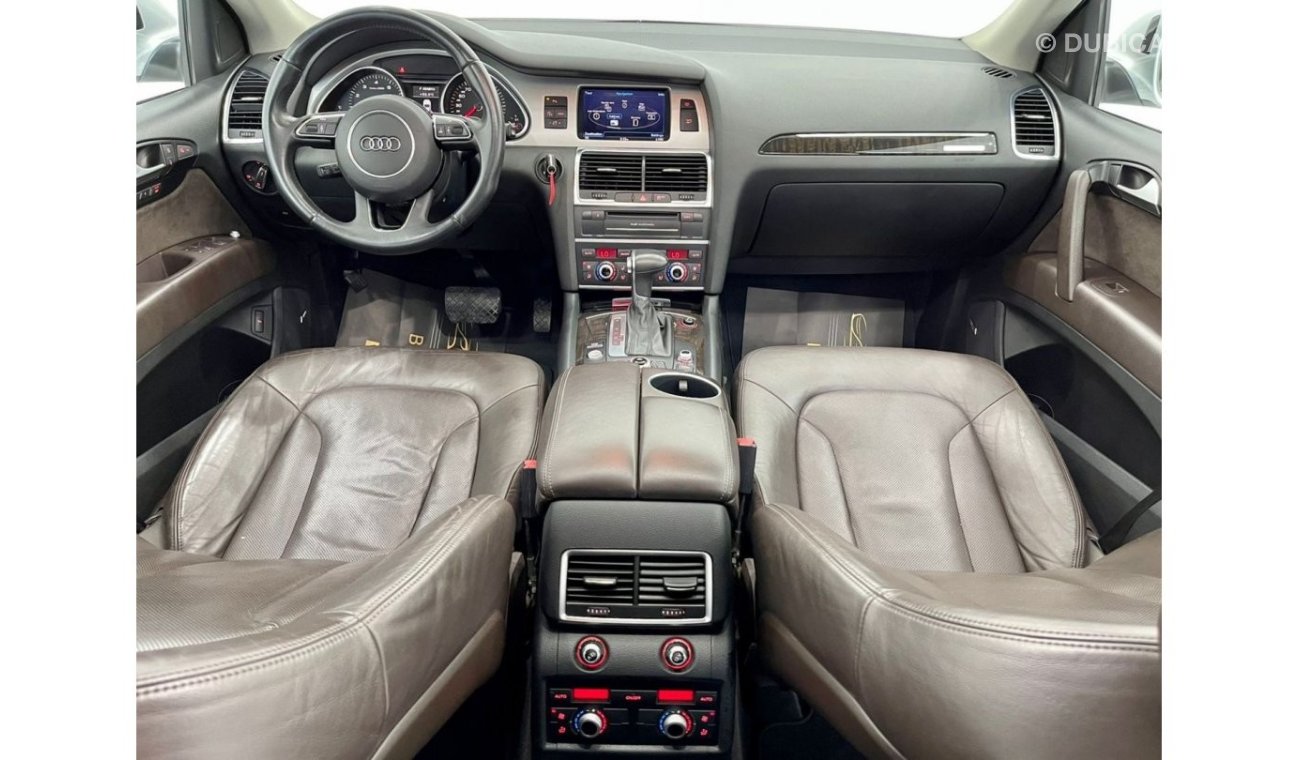 أودي Q7 2015 Audi Q7 S-Line, Full Audi History, Warranty, Low Kms, GCC
