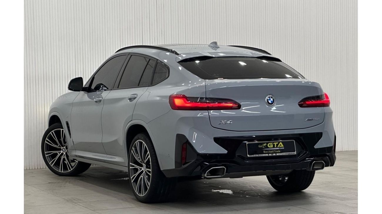 BMW X4 xDrive 30i 2022 BMW X4 xDrive30i M-Sport, April 2027 BMW Warranty + Service Pack, Full Options, Low