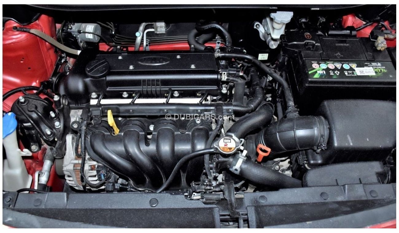 Kia Rio EXCELLENT DEAL for our KIA Rio ( 2016 Model ) in Red Color GCC Specs