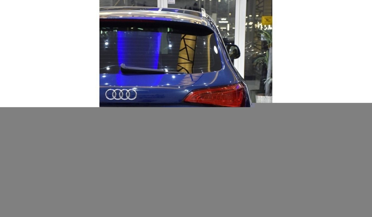 أودي Q5 EXCELLENT DEAL for our Audi Q5 2.0t Quattro ( 2014 Model ) in Blue Color GCC Specs