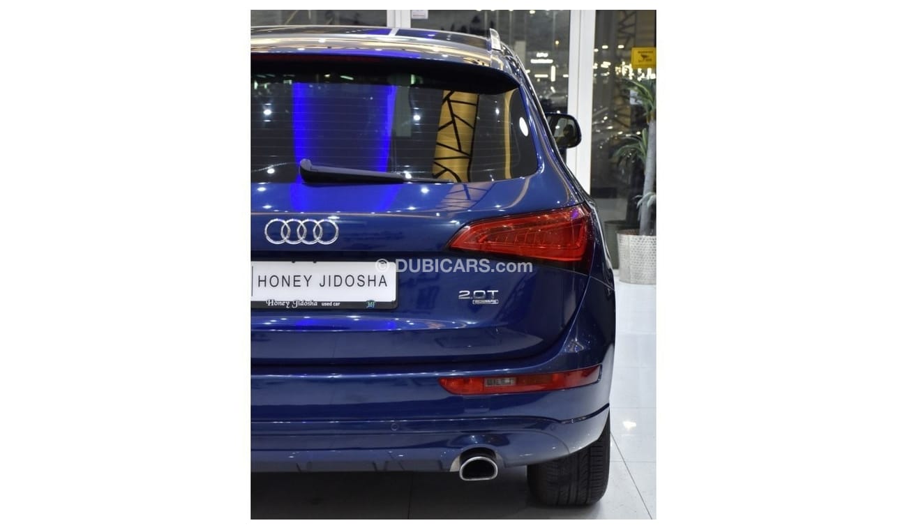 Audi Q5 EXCELLENT DEAL for our Audi Q5 2.0t Quattro ( 2014 Model ) in Blue Color GCC Specs