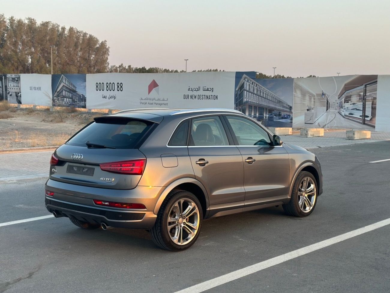 Audi Q3 35 TFSI S-Line MODEL 2016 GCC CAR PERFECT CONDITION INSIDE AND OUTSIDE FULL OPTION