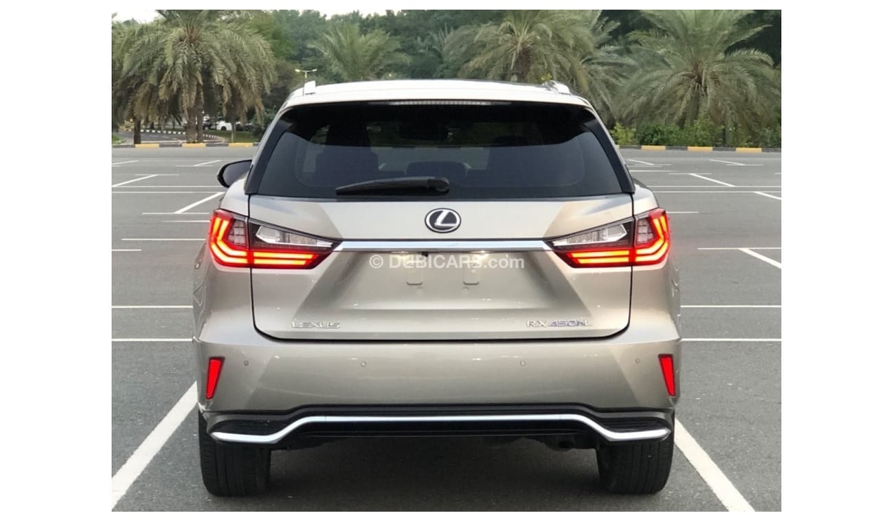 لكزس RX450h Lexus RX-450hL 2019 (GCC HYBRID ) 7-Seater ,Full Option ،Platinum