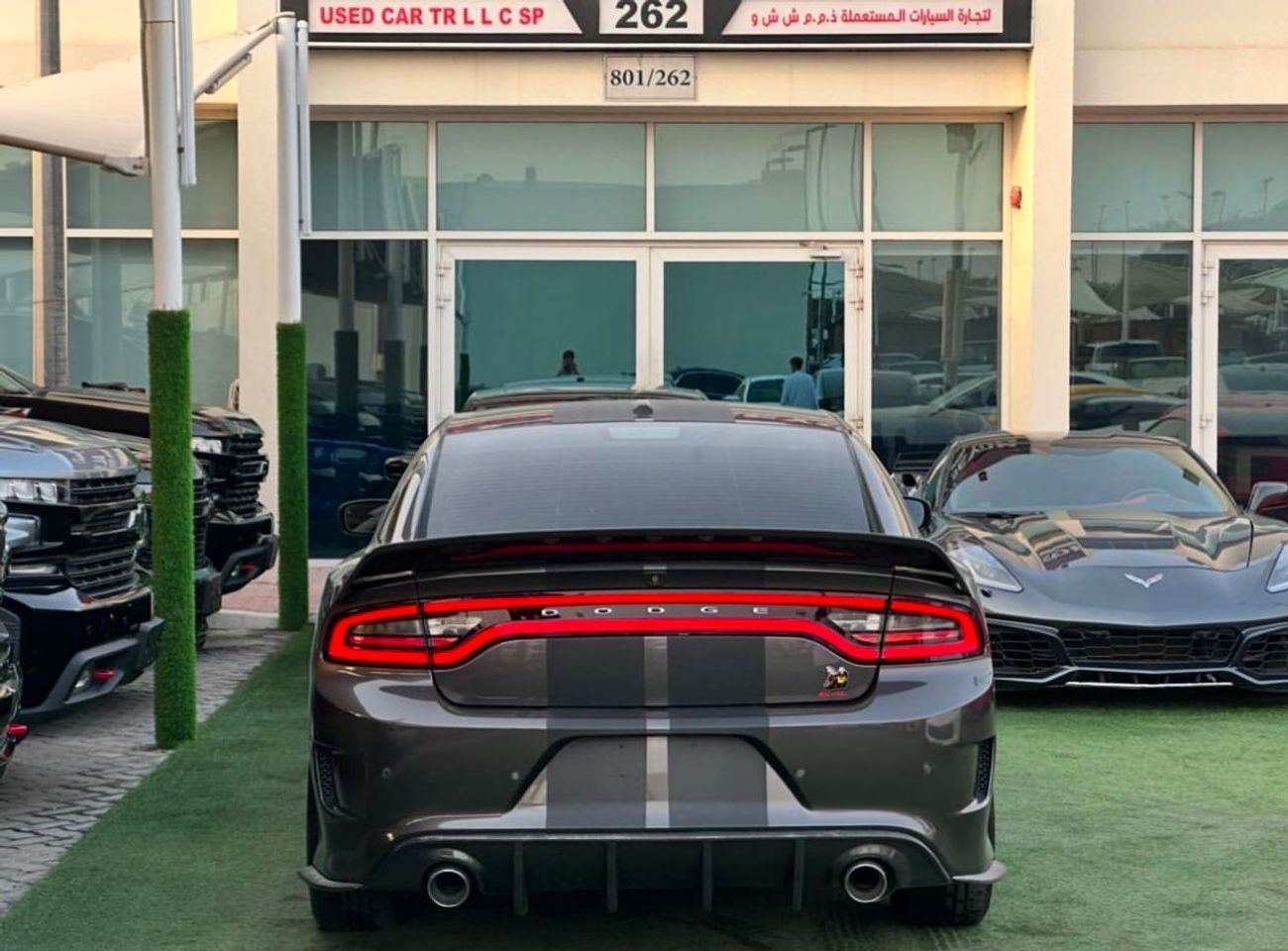 دودج تشارجر دودج تشارجر سكات باك 6.4 خليجي 2020 فل ابشن صبغ وكاله بحاله ممتازه