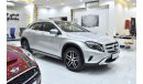 مرسيدس بنز GLA 250 EXCELLENT DEAL for our Mercedes Benz GLA 250 4Matic ( 2017 Model ) in Silver Color GCC Specs