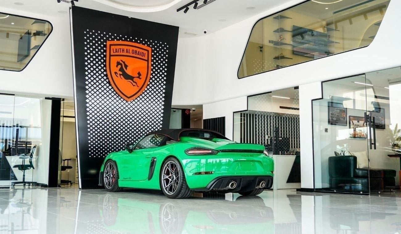 بورش 718 سبيدر RS PORSCHE 718 SPYDER WEISSACH GT4 RS, 2024, LIMITED EDITION 1 OF 500, ZERO KM