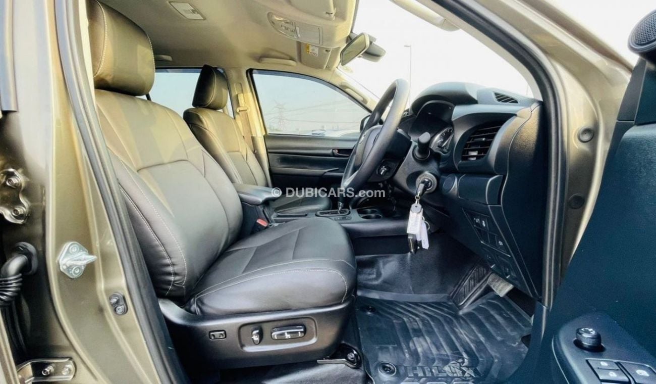 Toyota Hilux 2023 2.8L DIESEL AUTOMATIC 4X4 | OLIVE GREEN | PUSH START|LEATEHR ELECTRIC SEATS | GOOD CONDITION