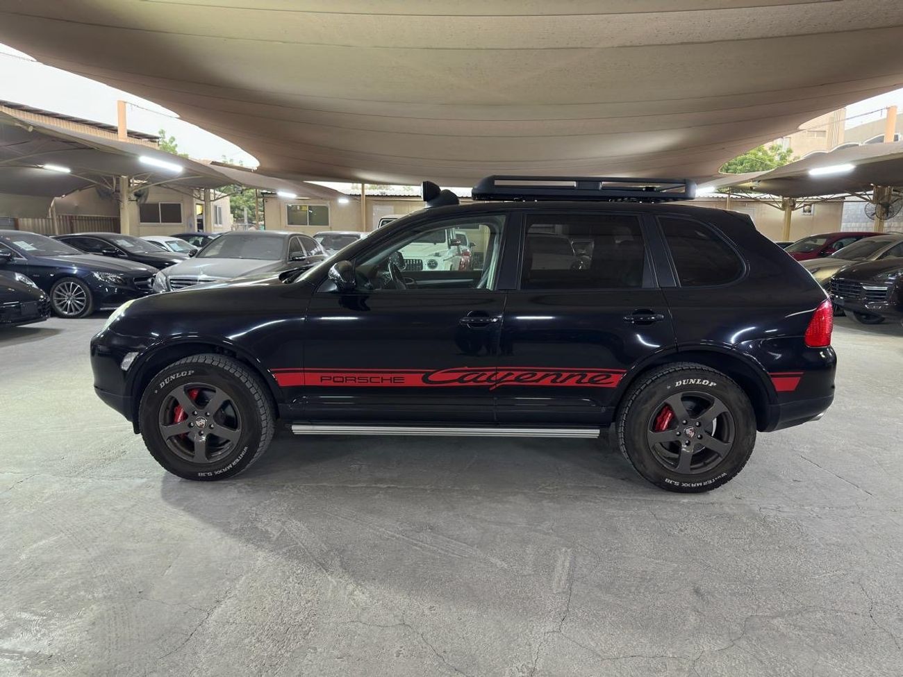 بورش كايان PORSCHE CAYENNE S 2006 4.5L | ROOF-MOUNTED LIGHT BAR | BLACK LEATHER SEATS | OFF-ROAD CUSTOMISED