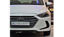 هيونداي إلانترا EXCELLENT DEAL for our Hyundai Elantra 2016 Model!! in White Color! GCC Specs ORIGINAL PAINT ( صبغ و